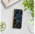 ETUI BOOK MAGNET NA TELEFON SAMSUNG GALAXY J5 2017 ZŁOTY GEOMETRYCZNE IDYGO