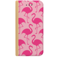 ETUI BOOK MAGNET NA TELEFON SAMSUNG GALAXY J5 2017 ZŁOTY RÓŻOWE FLAMINGI
