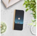 ETUI BOOK MAGNET NA TELEFON HUAWEI P10 LITE ZŁOTY JOURNEY
