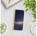 ETUI BOOK MAGNET NA TELEFON HUAWEI P10 LITE ZŁOTY LANDSCAPE