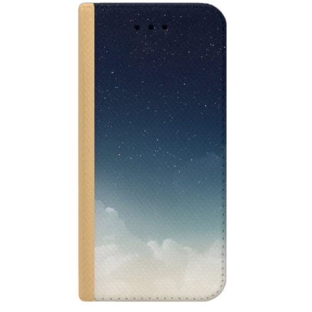 ETUI BOOK MAGNET NA TELEFON HUAWEI P10 LITE ZŁOTY NIEBO