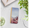 ETUI BOOK MAGNET NA TELEFON HUAWEI Y5 2018 ZŁOTY CITY