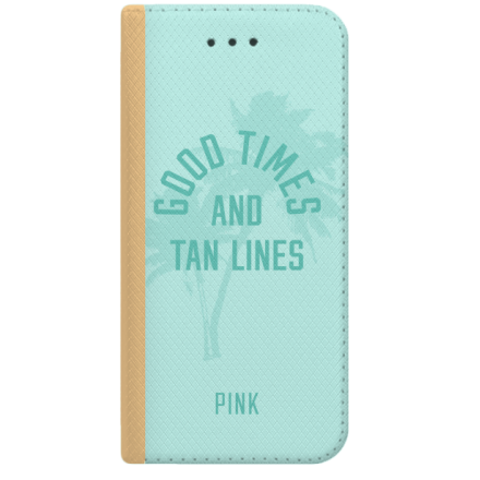 ETUI BOOK MAGNET NA TELEFON HUAWEI Y5 2018 ZŁOTY GOOD TIMES AND TAN LINES