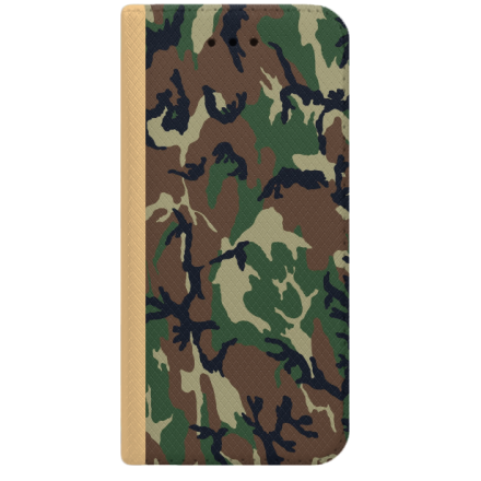ETUI BOOK MAGNET NA TELEFON HUAWEI Y5 2018 ZŁOTY MORO CAMOUFLAGE