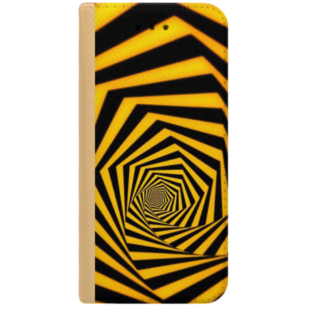 ETUI BOOK MAGNET NA TELEFON HUAWEI Y5 2018 ZŁOTY ŻÓŁTO CZARNE