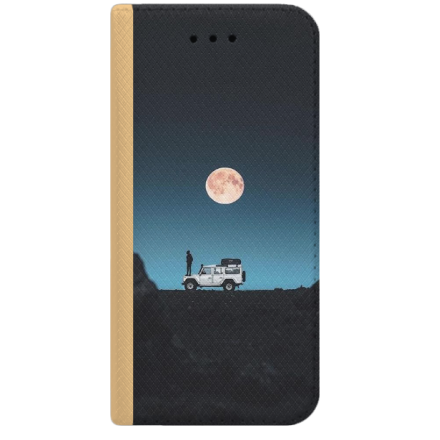 ETUI BOOK MAGNET NA TELEFON IPHONE 6 6S ZŁOTY JOURNEY