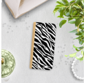 ETUI BOOK MAGNET NA TELEFON IPHONE 6 6S ZŁOTY ZEBRA