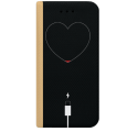 ETUI BOOK MAGNET NA TELEFON IPHONE 7 / 8 ZŁOTY LOW BATTERY