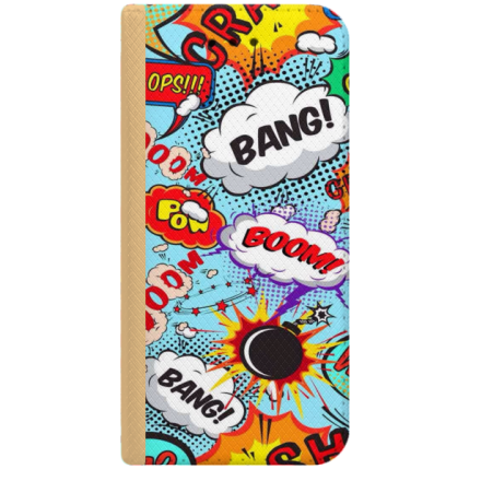 ETUI BOOK MAGNET NA TELEFON IPHONE XR ZŁOTY BANG