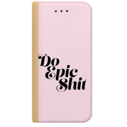 ETUI BOOK MAGNET NA TELEFON IPHONE XR ZŁOTY DO EPIC SHIT