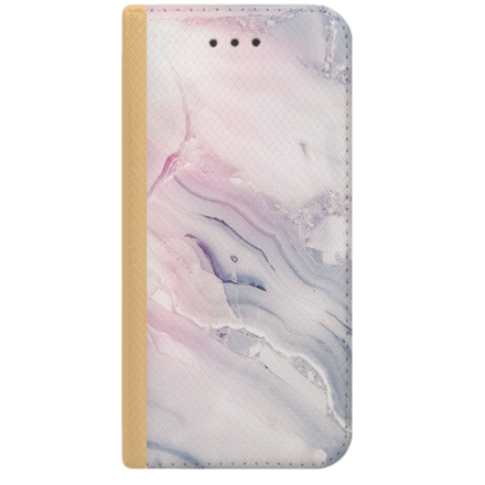 ETUI BOOK MAGNET NA TELEFON IPHONE XR ZŁOTY MARMUROWE