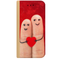 ETUI BOOK MAGNET NA TELEFON IPHONE 7 / 8 ZŁOTY LOVE AND FUN