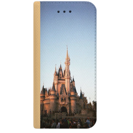 ETUI BOOK MAGNET NA TELEFON IPHONE 7 / 8 ZŁOTY ZAMEK