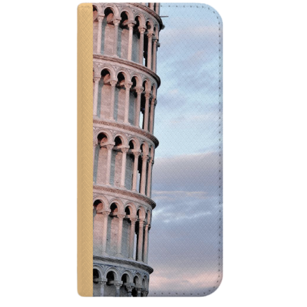 ETUI BOOK MAGNET NA TELEFON IPHONE XR ZŁOTY PIZZA