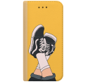 ETUI BOOK MAGNET NA TELEFON IPHONE XR ZŁOTY SNEAKERS