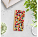 ETUI BOOK MAGNET NA TELEFON IPHONE XR ZŁOTY TRIANGLES TRÓJKĄTY