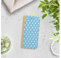 ETUI BOOK MAGNET NA TELEFON IPHONE XS MAX ZŁOTY GWIAZDKI BŁĘKITNE
