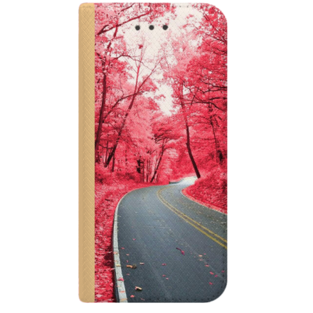 ETUI BOOK MAGNET NA TELEFON IPHONE XS MAX ZŁOTY KRAJOBRAZ