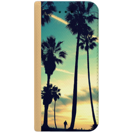 ETUI BOOK MAGNET NA TELEFON IPHONE XS MAX ZŁOTY TROPIKI