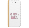 ETUI BOOK MAGNET NA TELEFON SAMSUNG GALAXY A3 2017 ZŁOTY NO DRAMA PLEASE