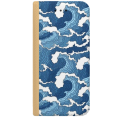 ETUI BOOK MAGNET NA TELEFON SAMSUNG GALAXY J5 2017 ZŁOTY FALE WAVES