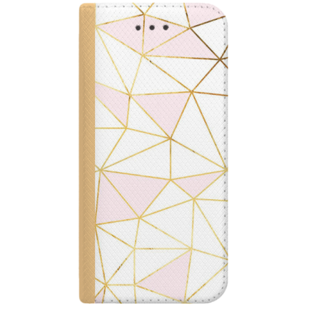 ETUI BOOK MAGNET NA TELEFON SAMSUNG GALAXY J5 2017 ZŁOTY GEOMETRIC