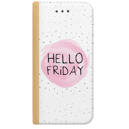 ETUI BOOK MAGNET NA TELEFON SAMSUNG GALAXY J5 2017 ZŁOTY HELLO FRIDAY