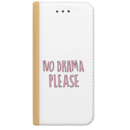 ETUI BOOK MAGNET NA TELEFON SAMSUNG GALAXY J5 2017 ZŁOTY NO DRAMA PLEASE