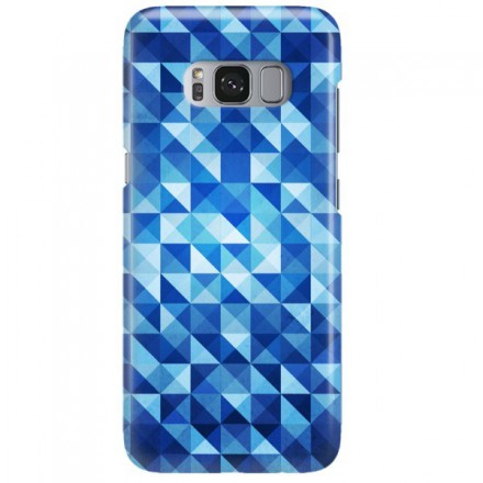 Etui na telefon SAMSUNG GALAXY S8 PLUS BLUE GEOMETRIC