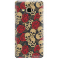 Etui na telefon SAMSUNG GALAXY J3 2017 CZASZKA SKULL