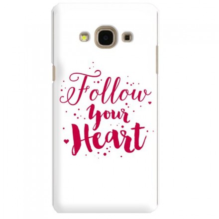 Etui na telefon SAMSUNG GALAXY J3 2017 FOLLOW YOUR HEART