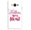 Etui na telefon SAMSUNG GALAXY J3 2017 FOLLOW YOUR HEART