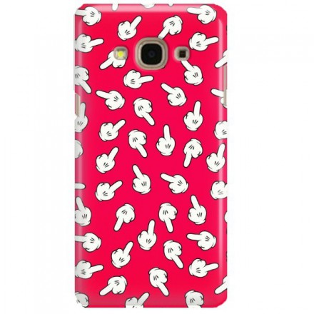 Etui na telefon SAMSUNG GALAXY J3 2017 FUCK