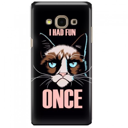 Etui na telefon SAMSUNG GALAXY J3 2017 I HAD FUN ONCE