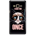 Etui na telefon SAMSUNG GALAXY J3 2017 I HAD FUN ONCE