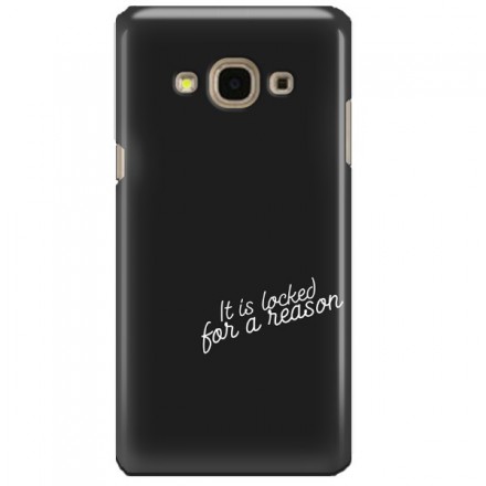 Etui na telefon SAMSUNG GALAXY J3 2017 IT IS LOCKED FOR AREASONS