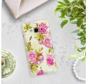Etui na telefon SAMSUNG GALAXY J3 2017 KWIATY FLOWERS