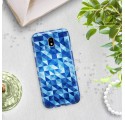 Etui na telefon SAMSUNG GALAXY J5 2017 BLUE GEOMETRIC