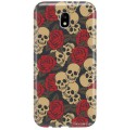 Etui na telefon SAMSUNG GALAXY J5 2017 CZASZKA SKULL
