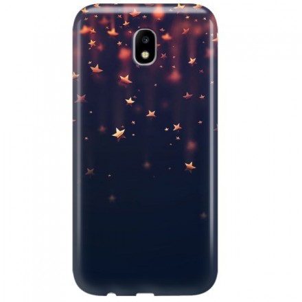 Etui na telefon SAMSUNG GALAXY J5 2017 GWIAZDKI BŁĘKITNE