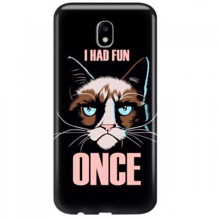 Etui na telefon SAMSUNG GALAXY J5 2017 I HAD FUN ONCE