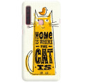 Etui na telefon SAMSUNG GALAXY A9 2018 HOME IS WHERE THE CAT IS