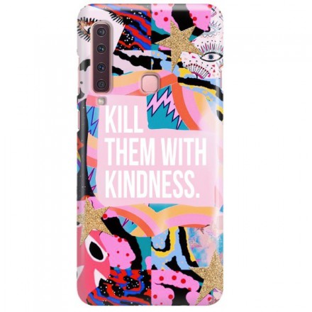 Etui na telefon SAMSUNG GALAXY A9 2018 KILL THEM WITH KINDNESS
