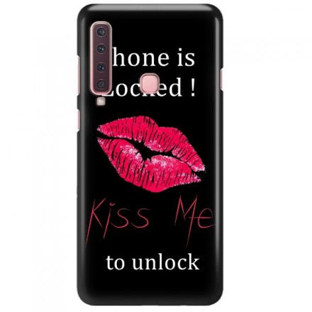 Etui na telefon SAMSUNG GALAXY A9 2018 KISS ME TO UNLOCK