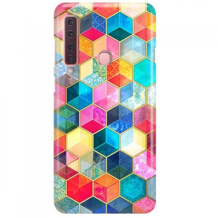 Etui na telefon SAMSUNG GALAXY A9 2018 KOLOROWE COLORFULL