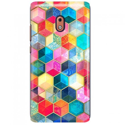 Etui na telefon NOKIA 2.1 KOLOROWE COLORFULL