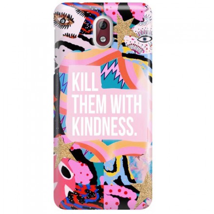 Etui na telefon NOKIA 3.1 KILL THEM WITH KINDNESS