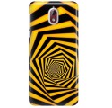 Etui na telefon NOKIA 3.1 ŻÓŁTO CZARNE