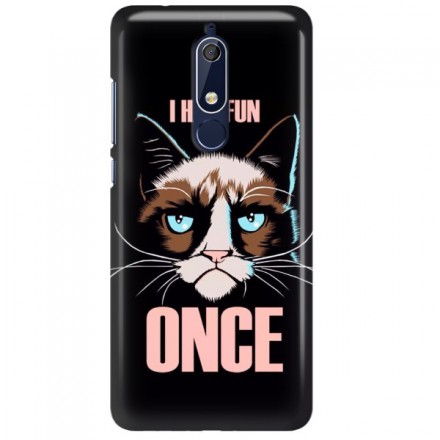 Etui na telefon NOKIA 5.1 I HAD FUN ONCE