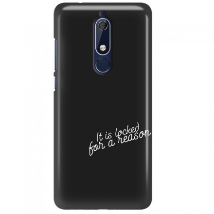 Etui na telefon NOKIA 5.1 IT IS LOCKED FOR AREASONS
